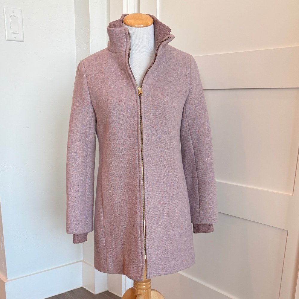 J. Crew Stadium Cloth Coat (4P)